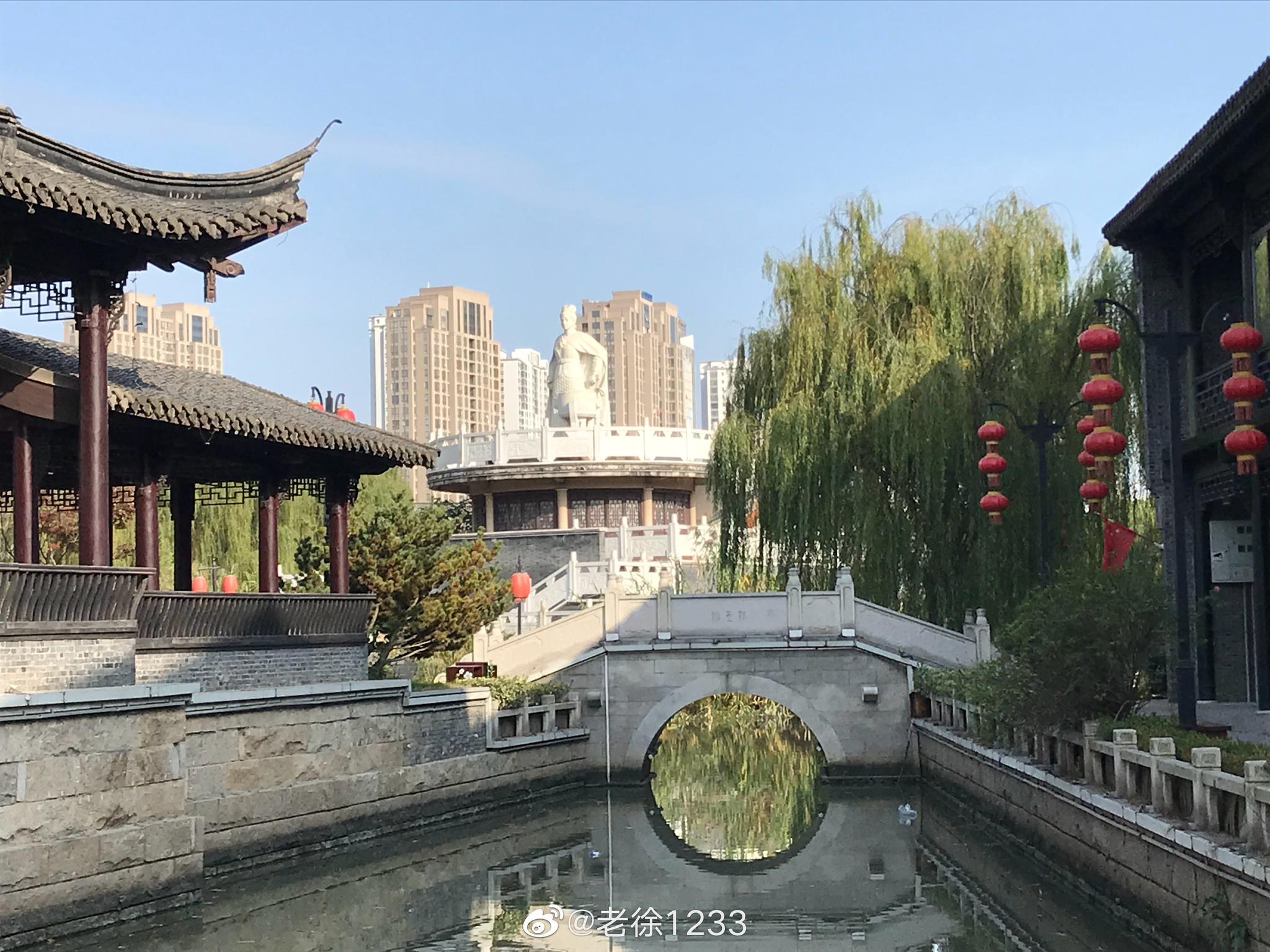 今天淮安千年古镇河下秋高气爽