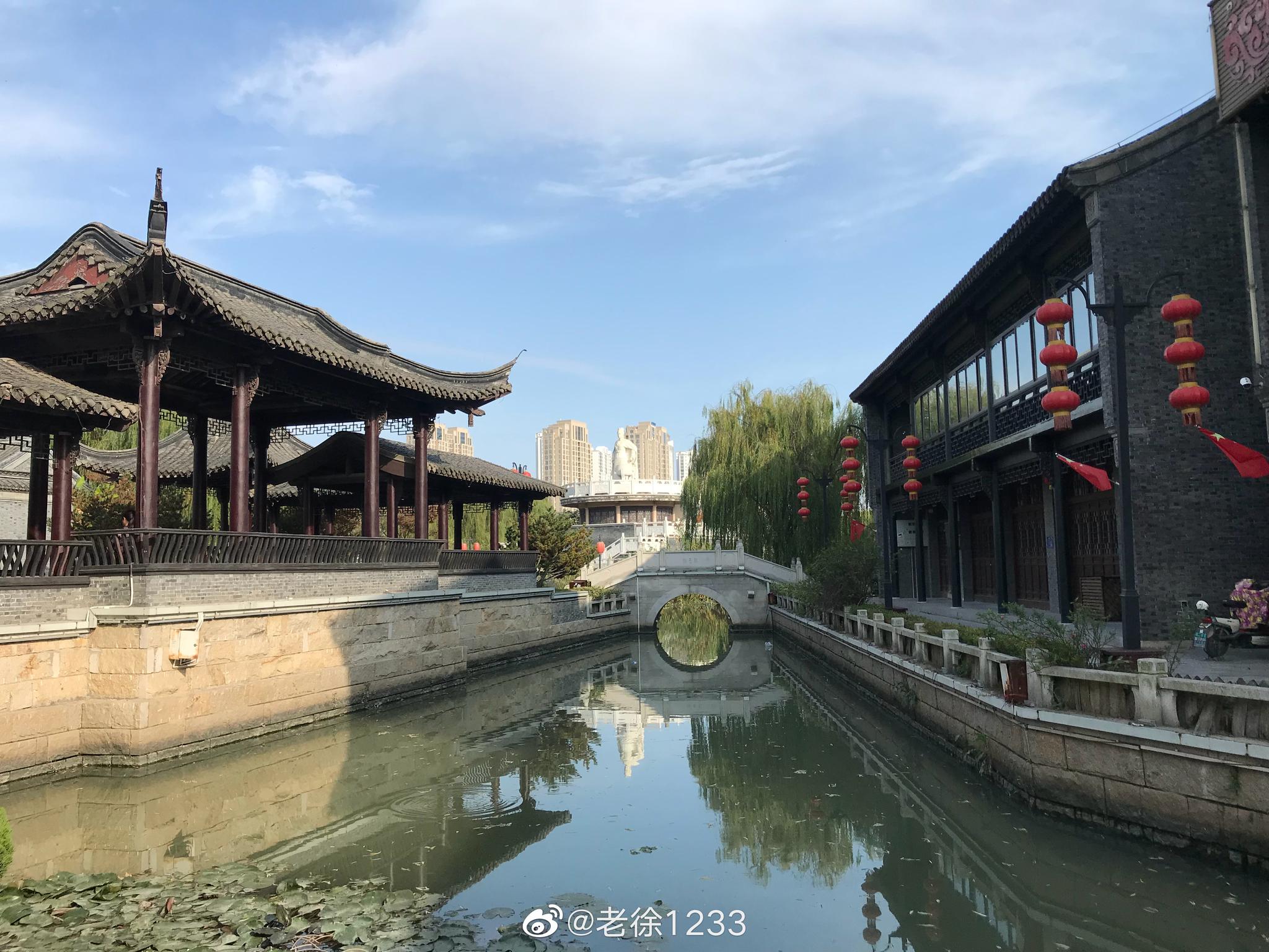 今天淮安千年古镇河下秋高气爽