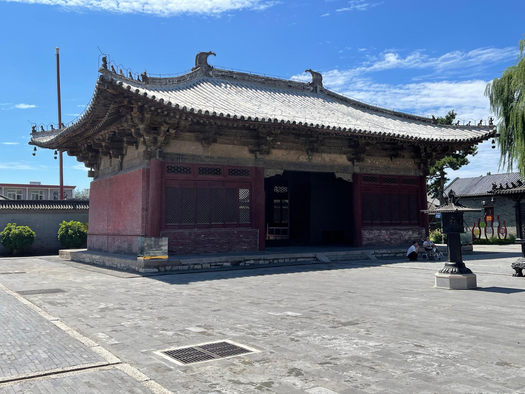 八大辽构之——独乐寺山门 匾额独乐寺三字是严阁老的题字__财经头条