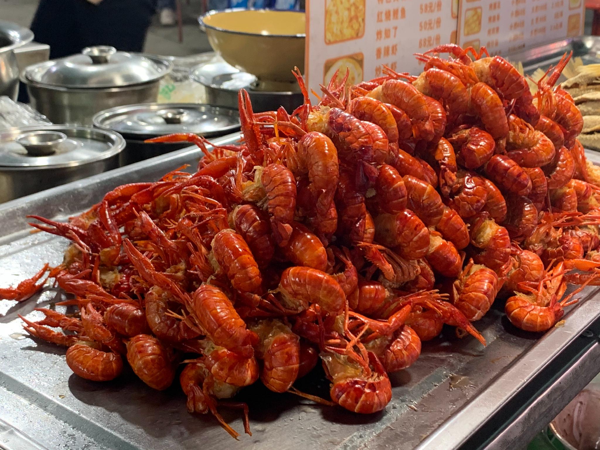 号称亚洲最大夜市的韩城民杨夜市!