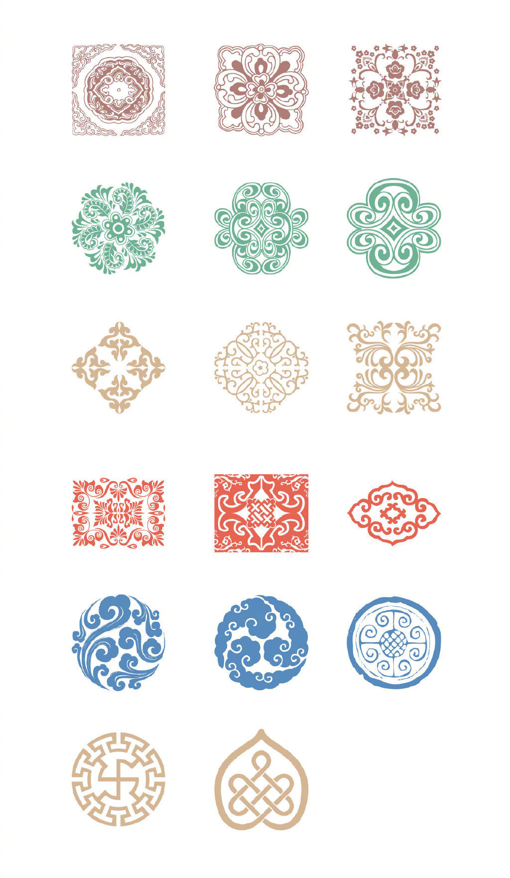 经典的中式纹样__财经头条