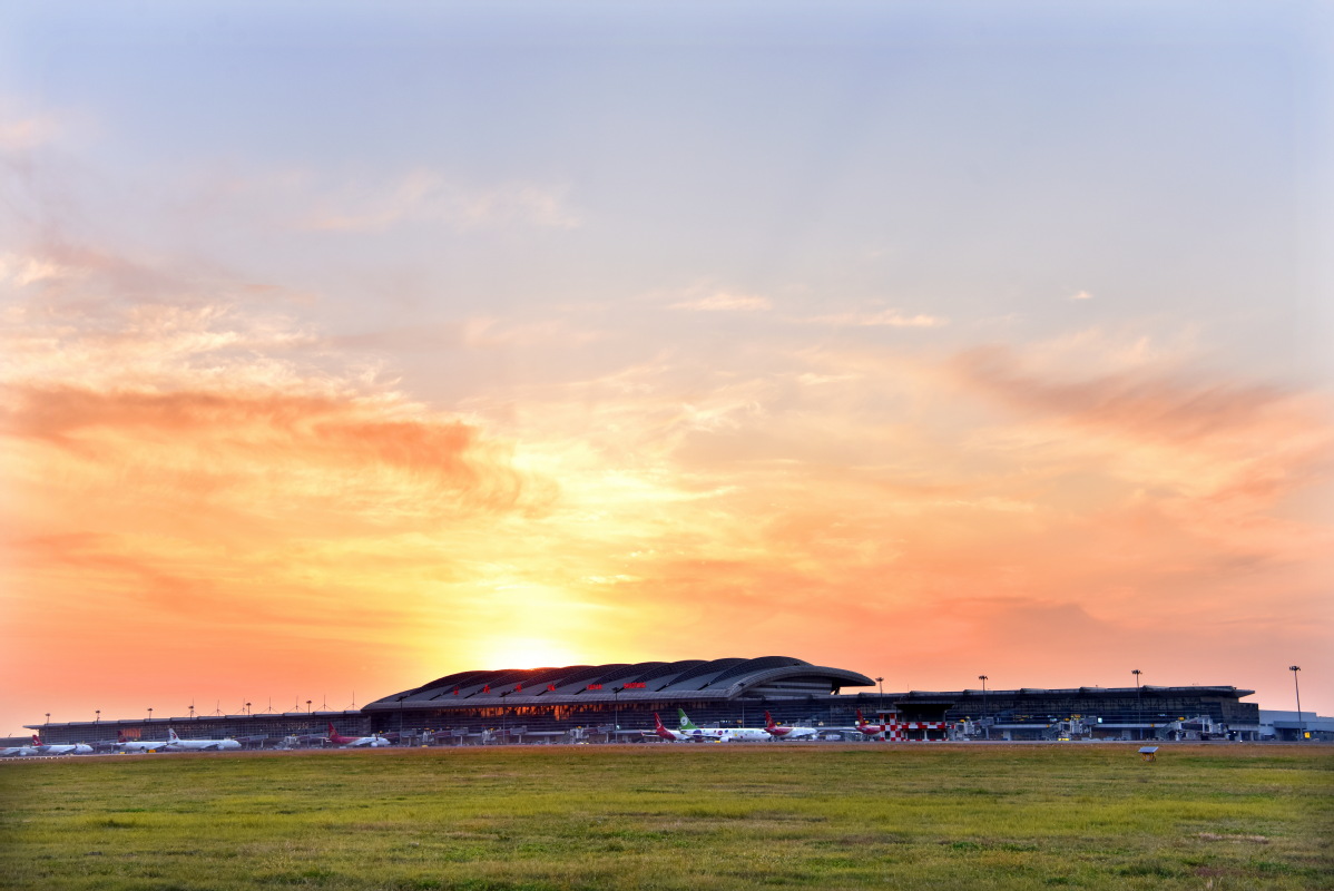 批复1周即开工就在苏南硕放国际机场