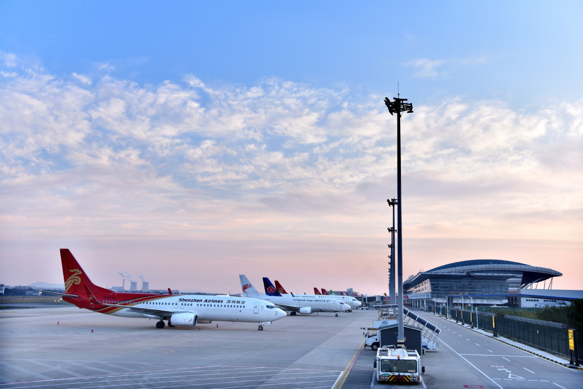 批复1周即开工就在苏南硕放国际机场