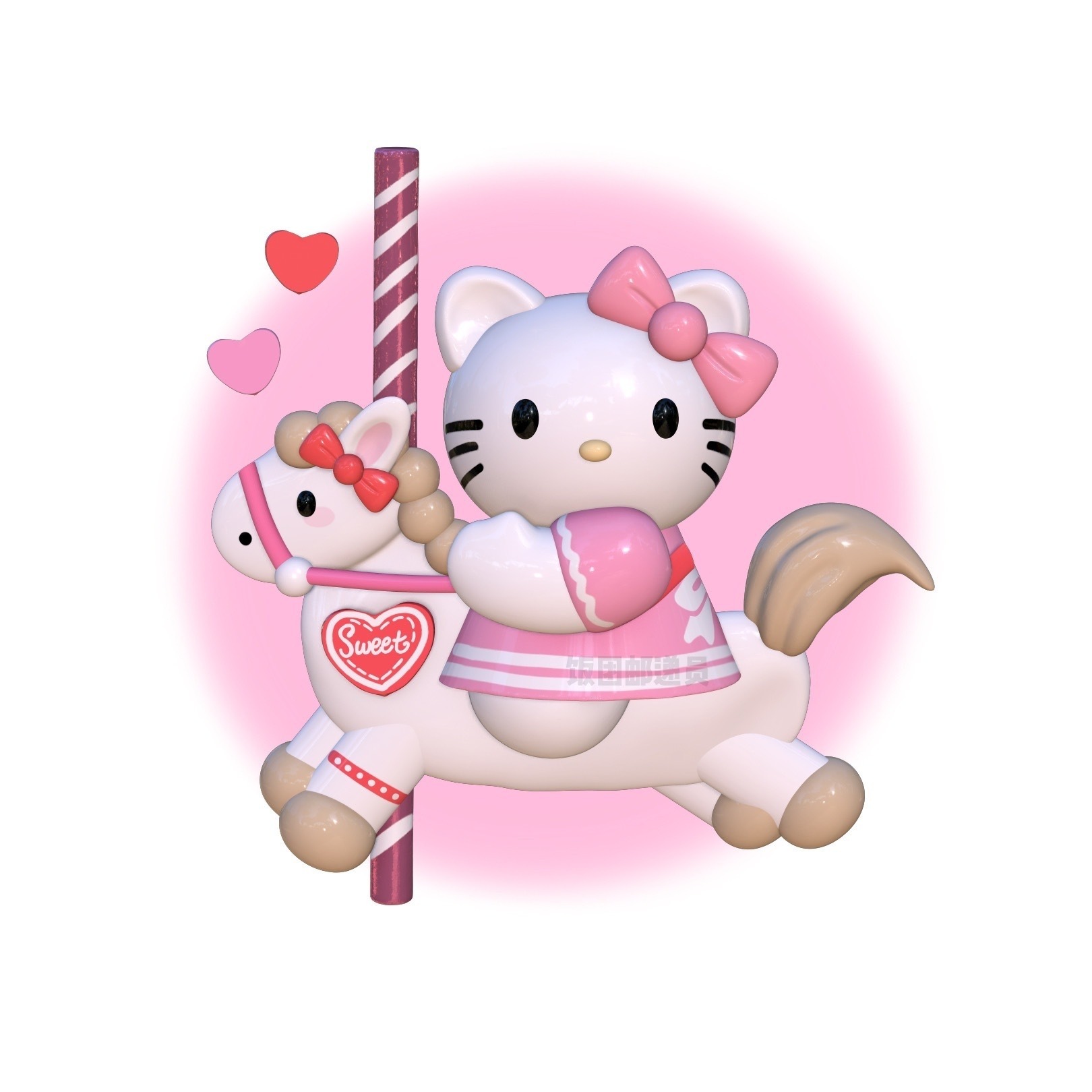 可爱的3d立体头像