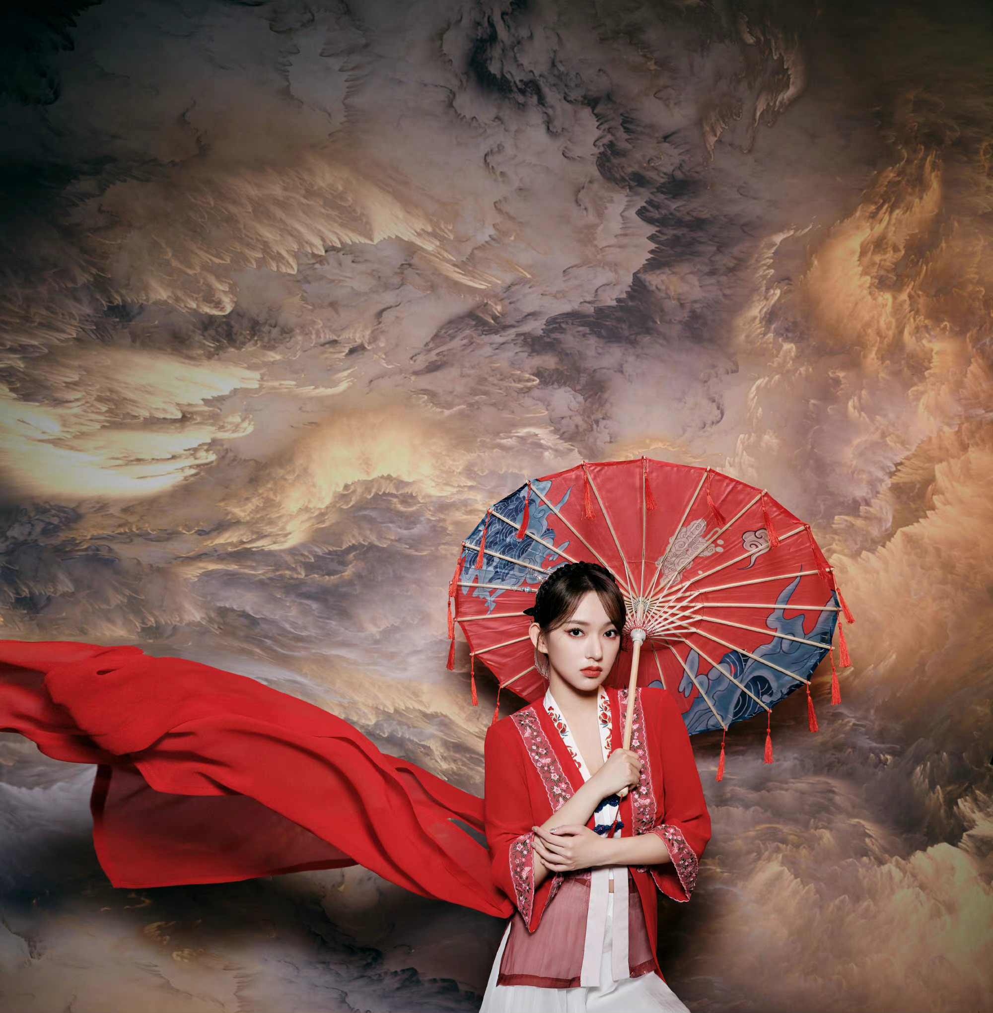 谁能不爱红衣程潇头发丝都这么听话