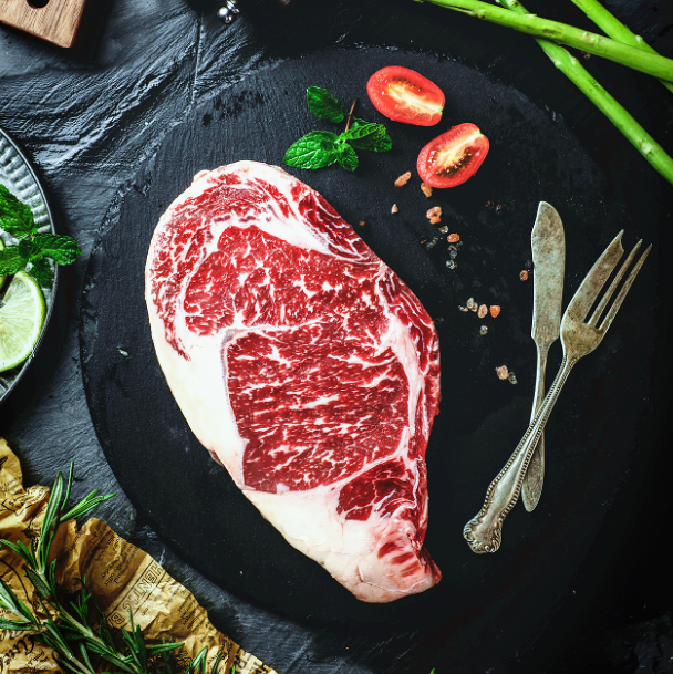 澳洲m3级雪花安格斯牛排!