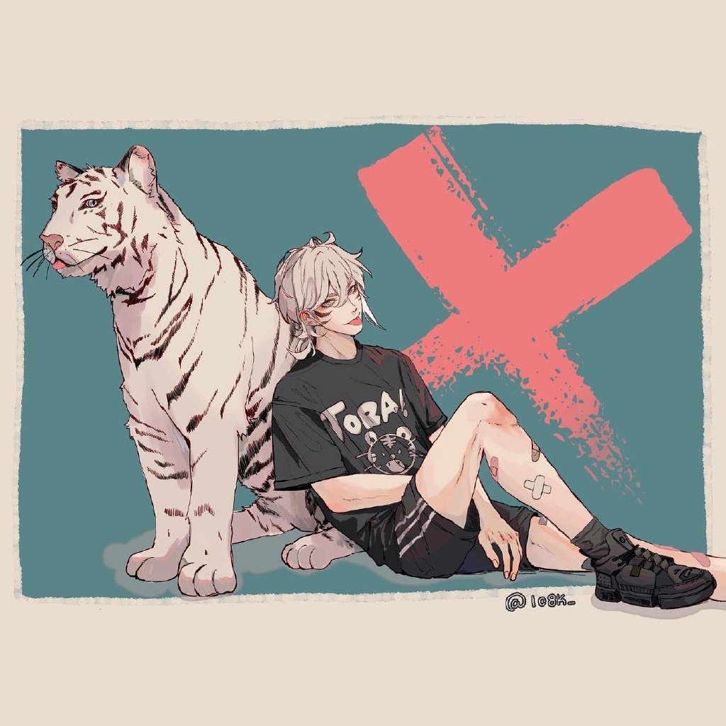 来自插画师 1o8k 绘画作品