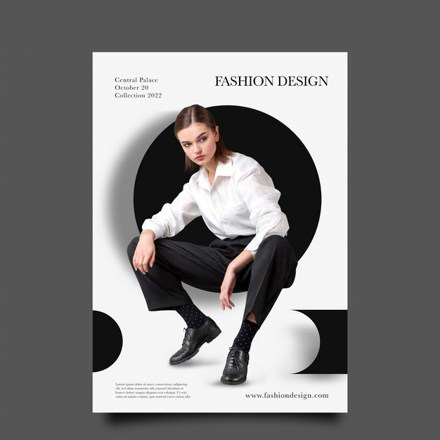 人物元素版式海报设计