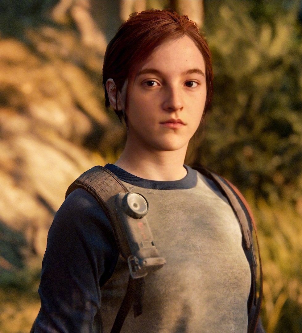 《最后生还者》将游戏中艾莉的脸换成剧版中bella