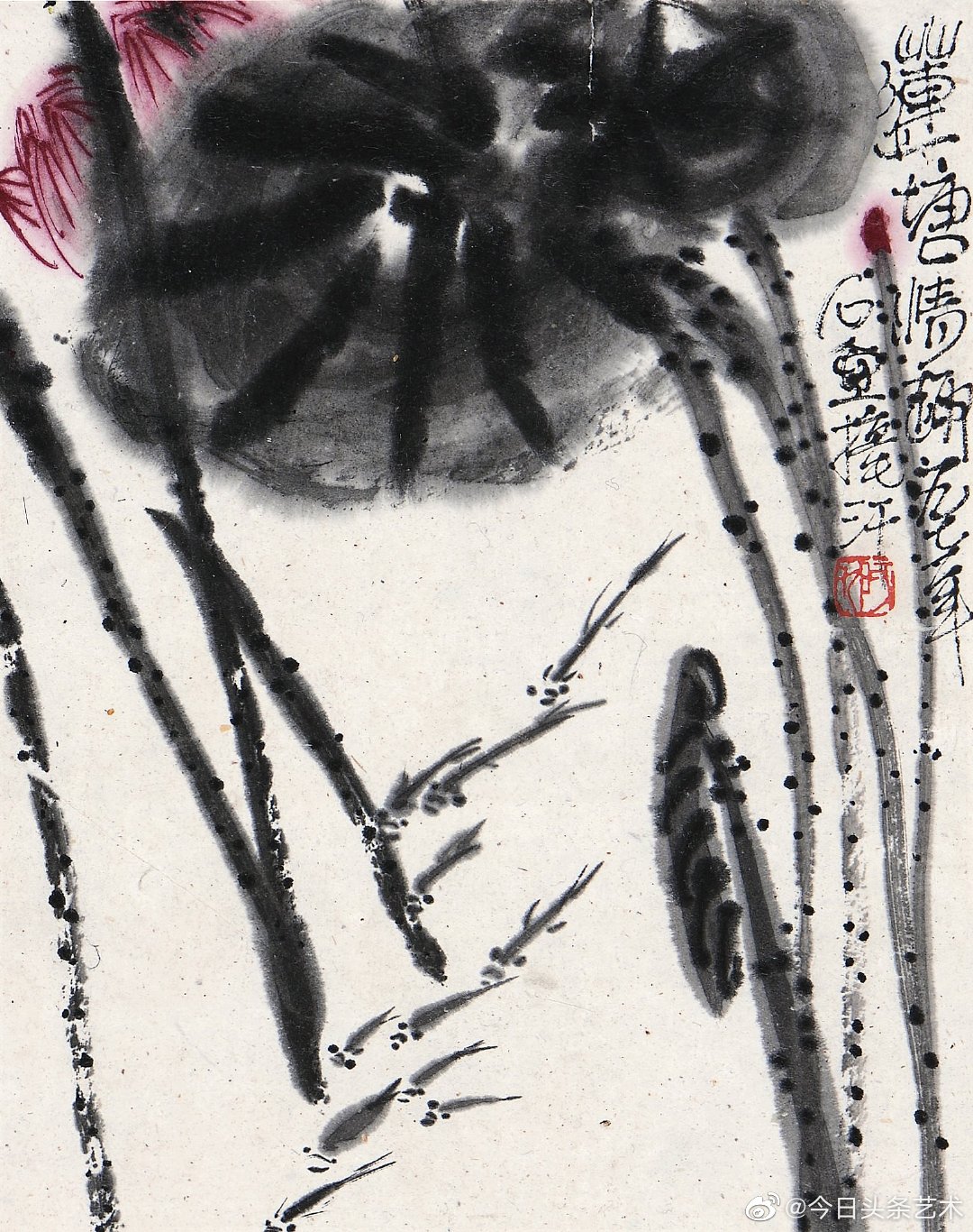 画家陈子庄花鸟画