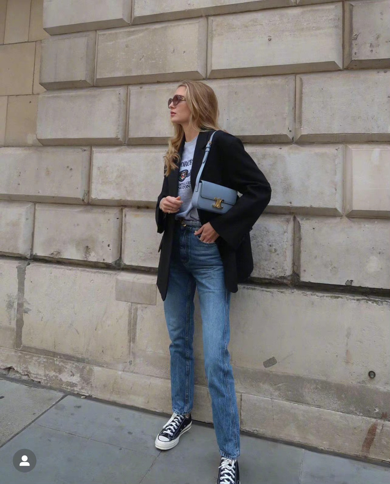 ins时尚博主的日常街拍look合集|简约大气的欧美风……__财经头条