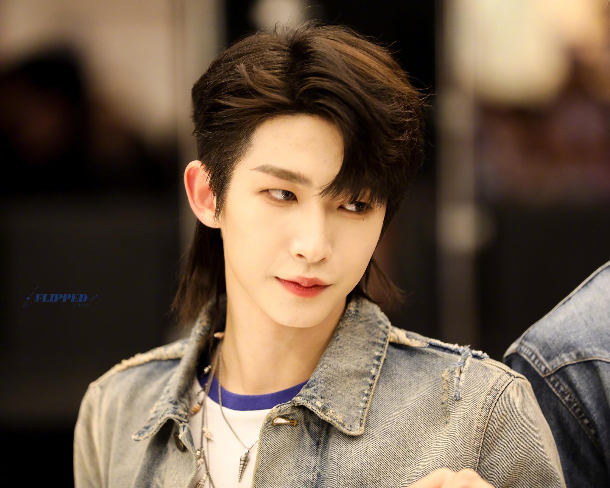 狼尾头刘宇也太适合这个造型了p2眼神杀直接人没了