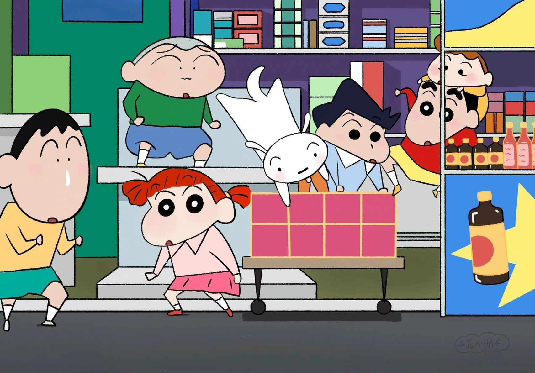 蜡笔小新ipad电脑壁纸好可爱