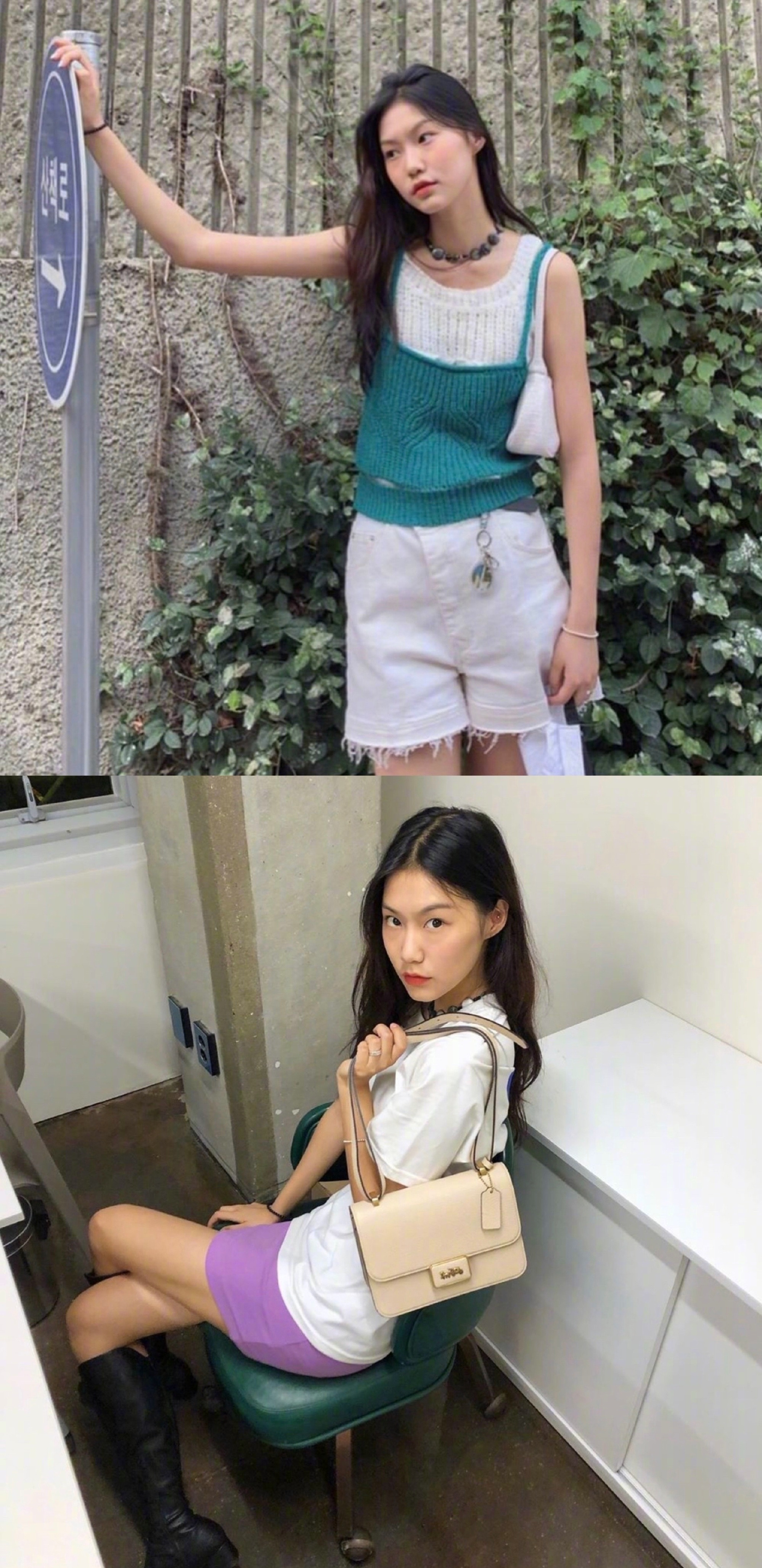 郑厦荣欧尼的私服穿搭合集私下真的是很会穿的小姐姐