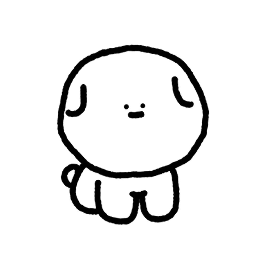 简约小头像无水印