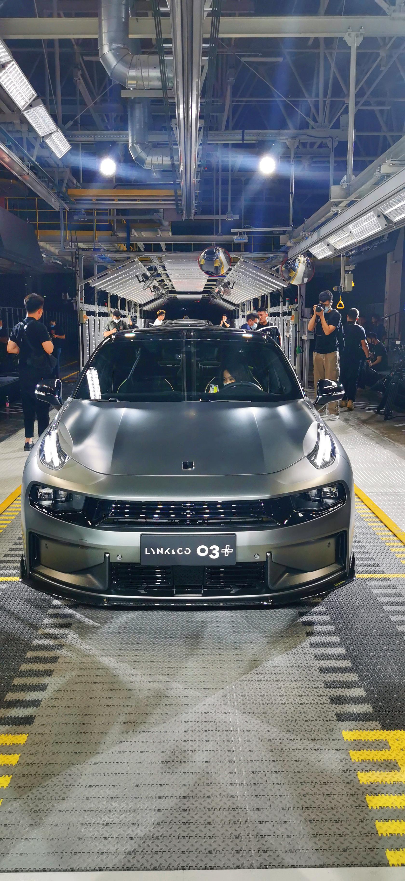 实拍,领克03 冠军定制版