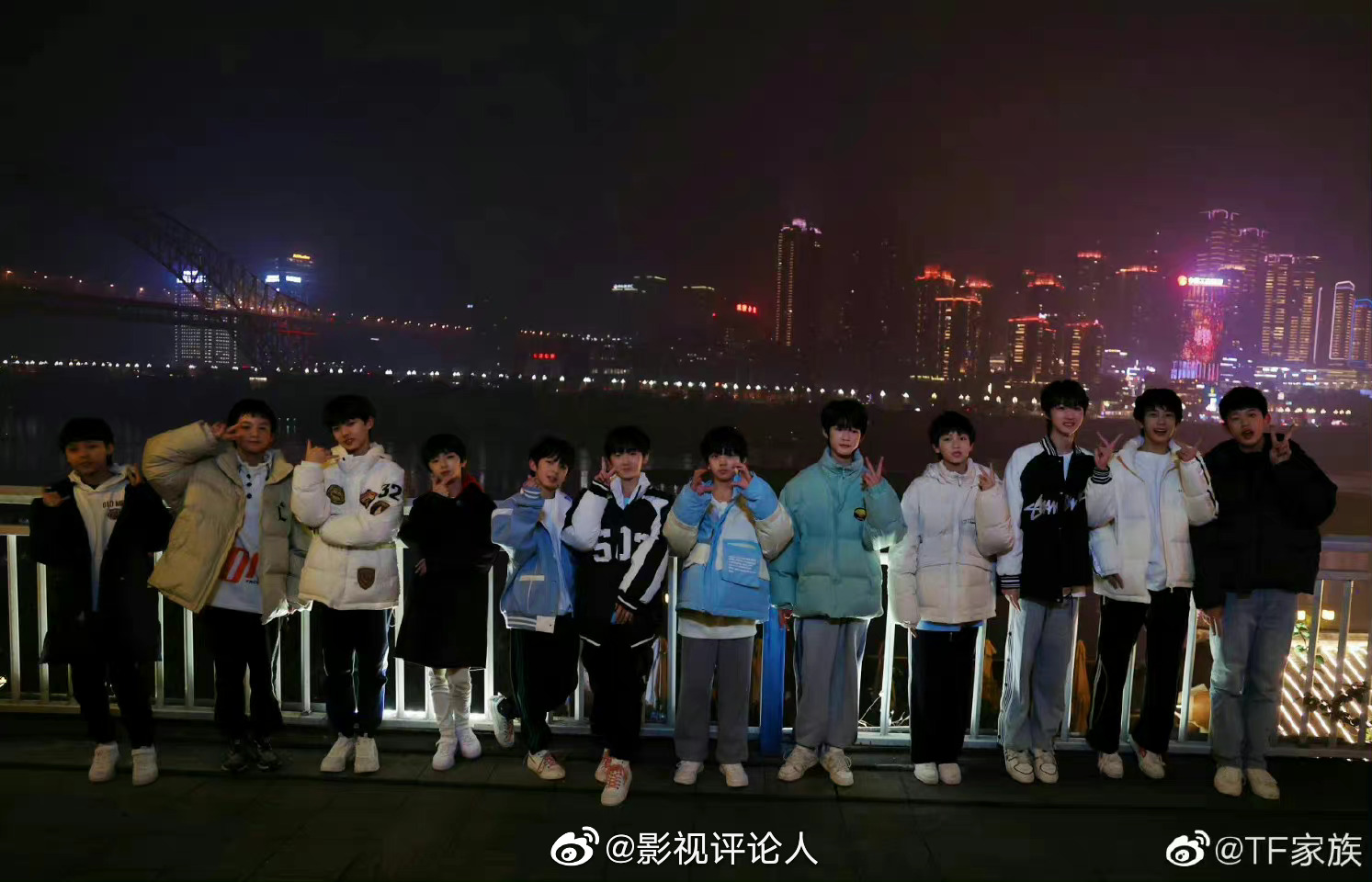 tf家族四代练习生合照小汇总 越来越可爱啦 张函瑞 汪浚熙 黄朔