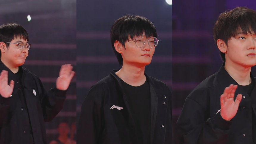 BLG夺冠阿宾喊话LCK！ELK回顾JKL垃圾话，小天出征黑脸现场沉默！|lpl|英雄联盟|TES战队|BLG战队|岩雀_新浪新闻