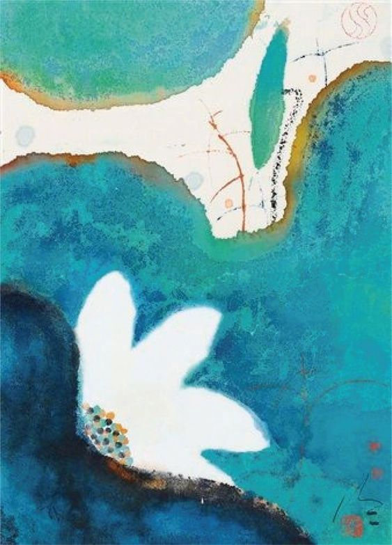 来自画家-陈家泠的艺术绘画作品欣赏!__财经头条