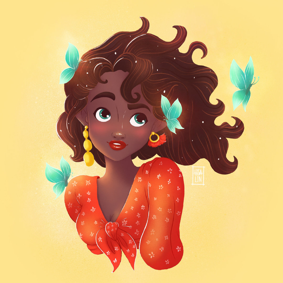 欧美画风的头像怎么画