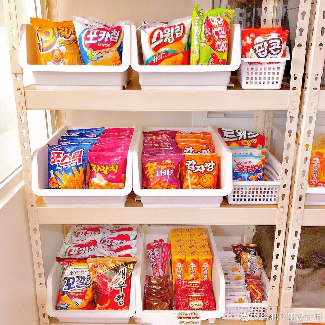 冰箱和零食柜的收纳工具必不可少