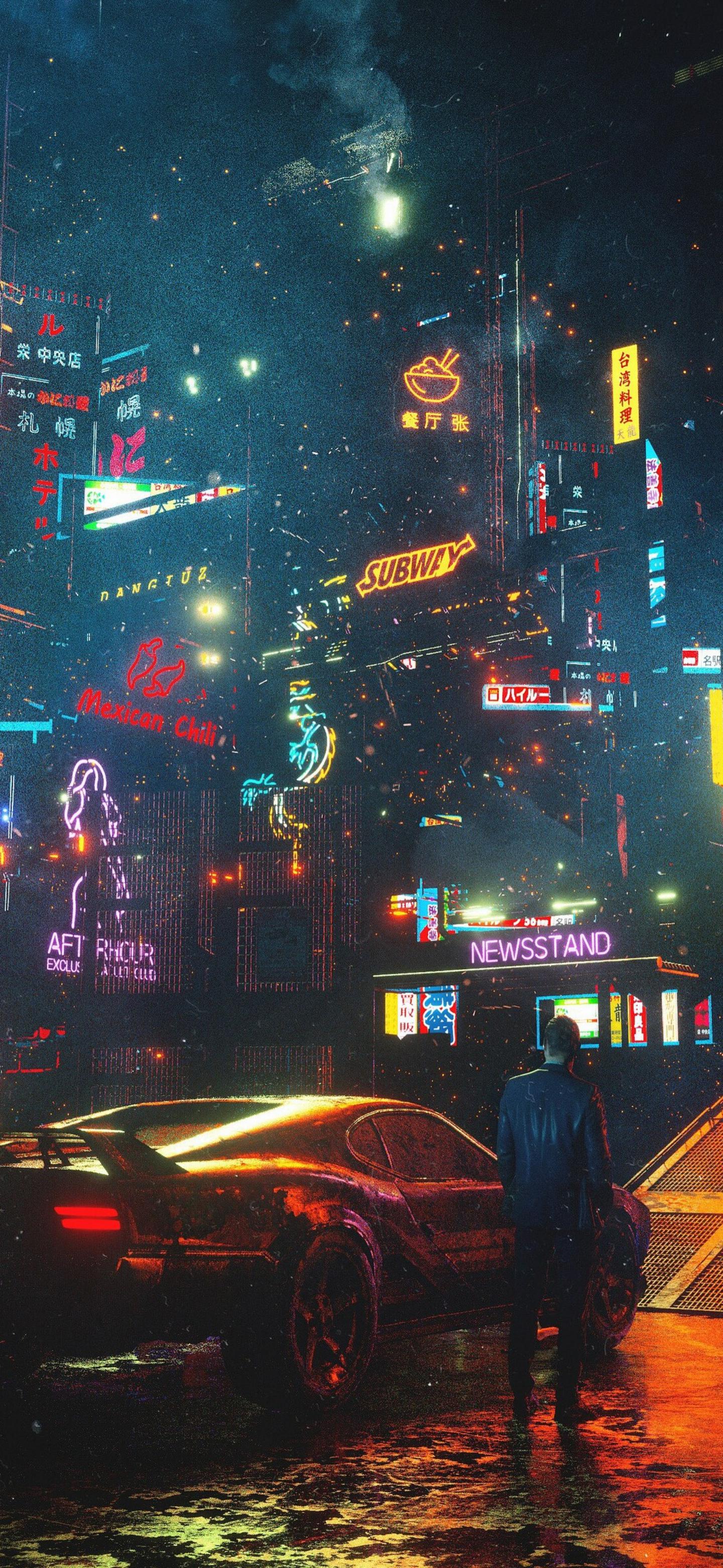 『赛博朋克世界』 意大利插画师 dangiuz_高清图集_新浪网