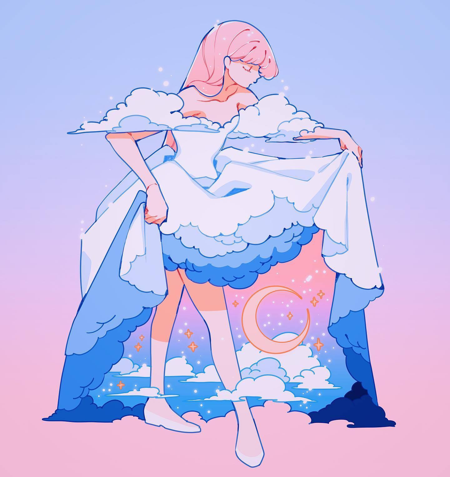 * - 插画师 meyoco