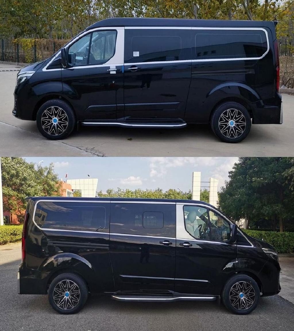 新款福特途睿欧长轴版曝光,外观很霸气,侧滑门,搭载2.0t动力-新浪汽车