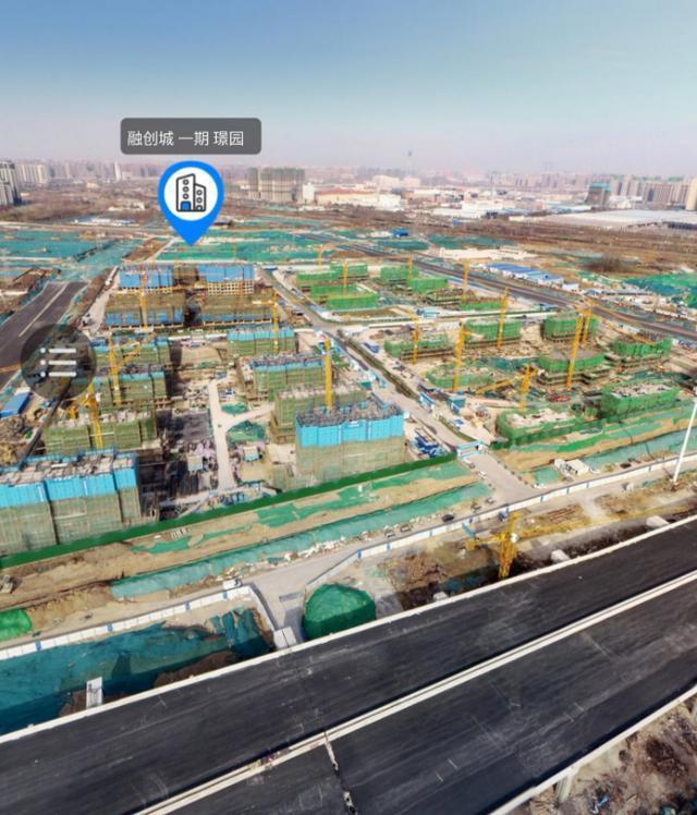 郑州融创城多栋楼仅3层就长期停工实地探访开工迹象不明显