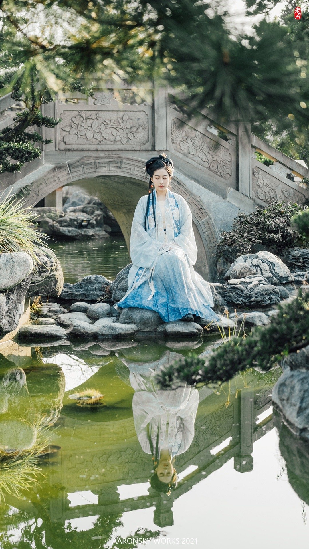 丹青如梦竖版年底居然连续拍了好几次古风