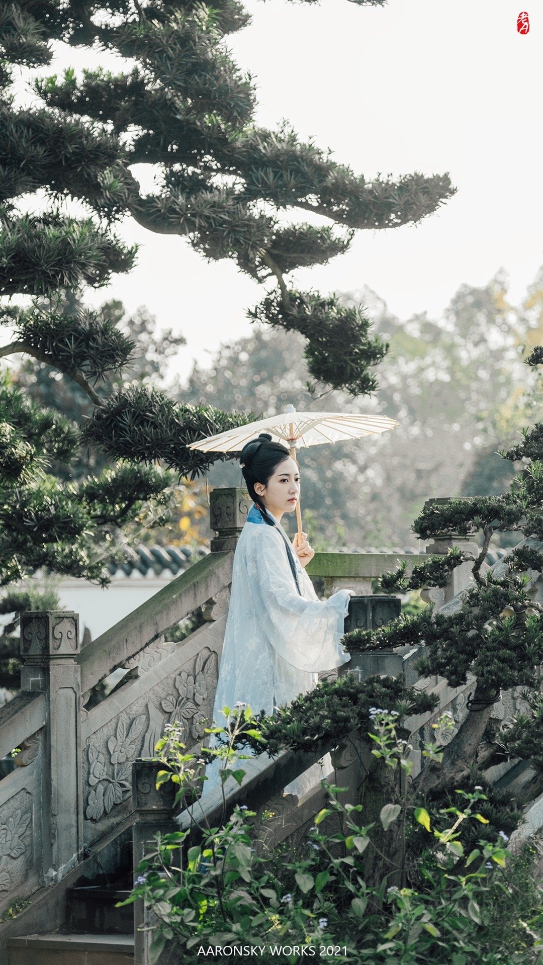 丹青如梦竖版年底居然连续拍了好几次古风