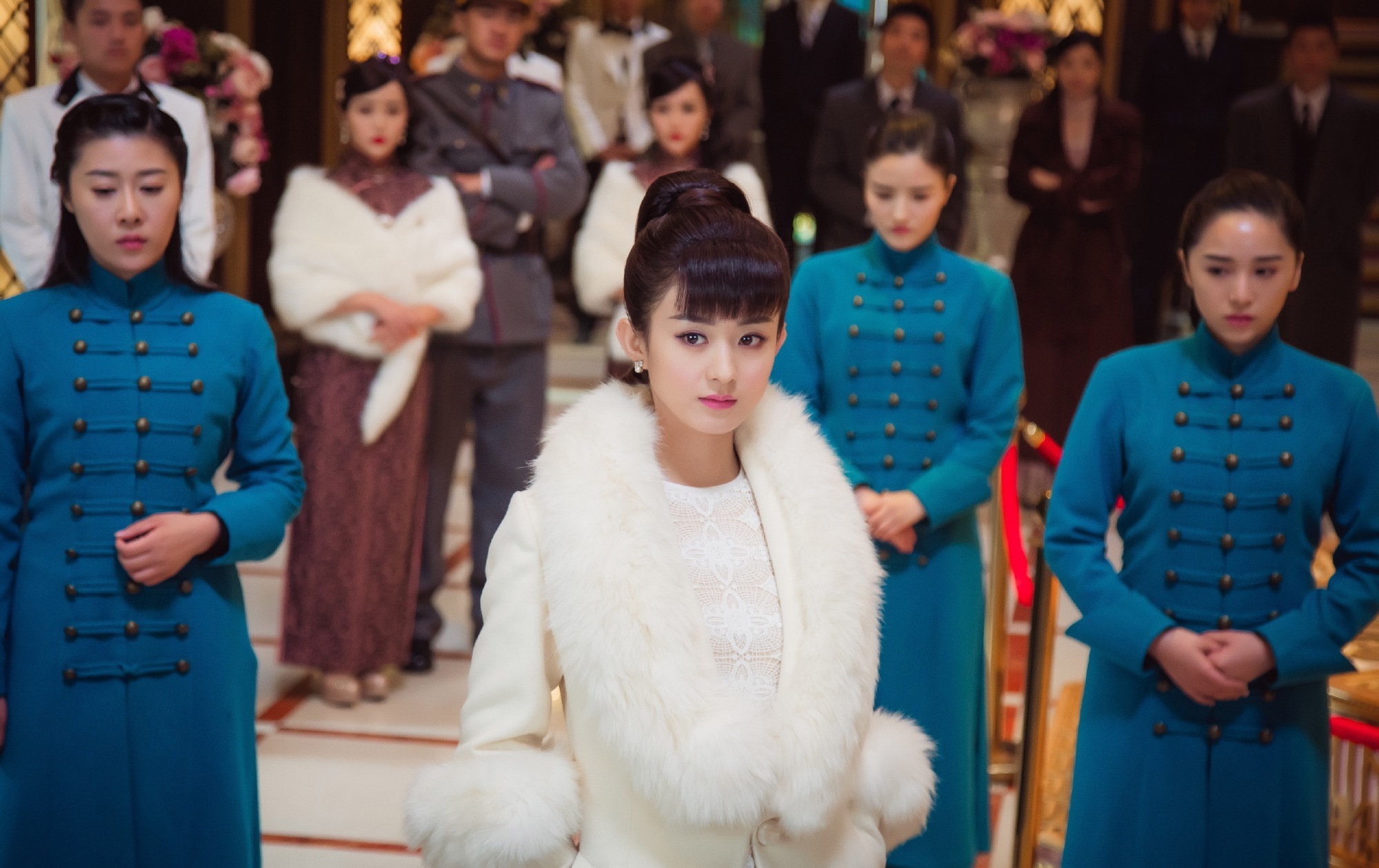 赵丽颖《老九门》尹新月 《胭脂》蓝胭脂 是真正的名媛没错了