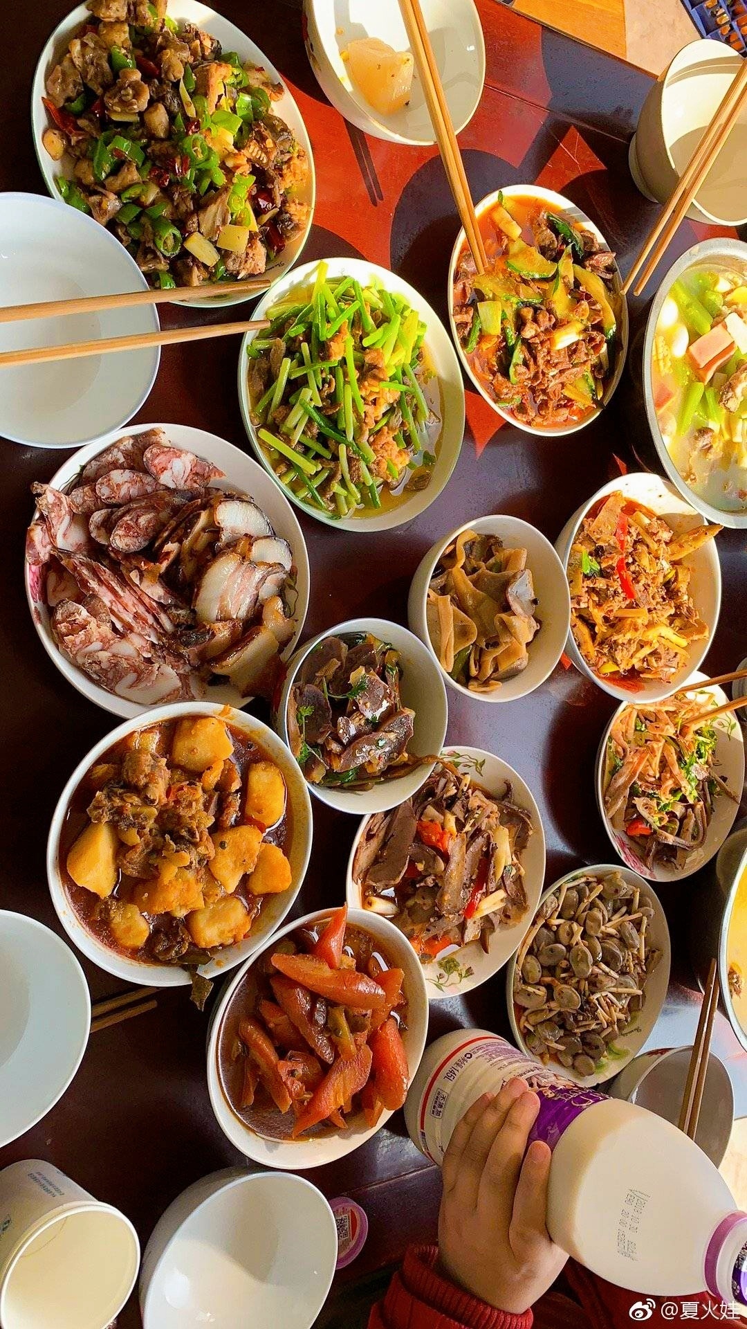 四川人的团年饭,基本都是这样!