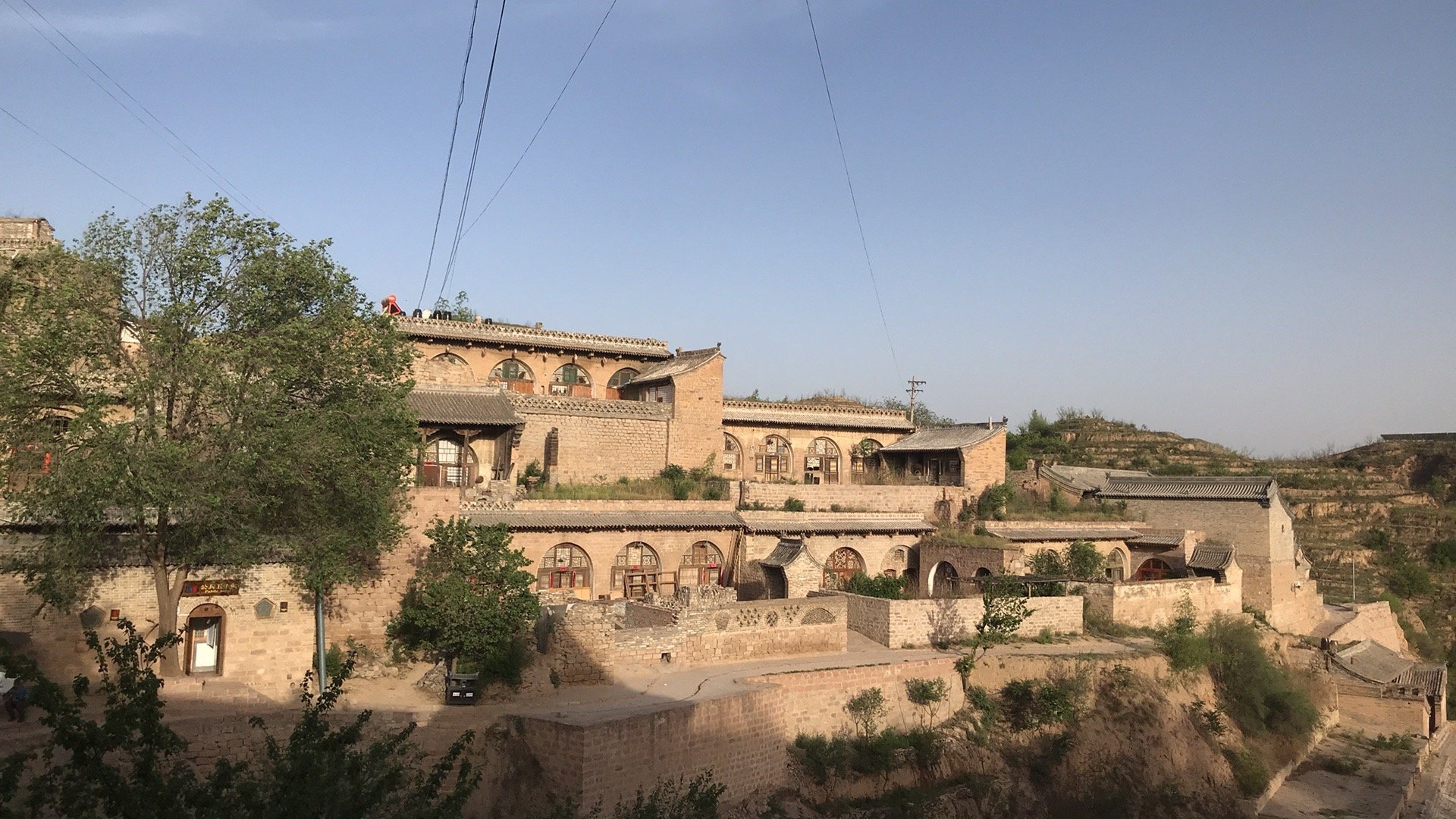 黄河边的碛口李家山村,我住的据说是最好的一口窑洞