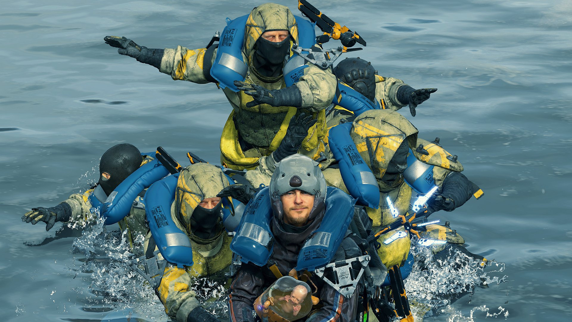 一些来自《死亡搁浅》拍照模式下的沙雕作品._高清图集_新浪网