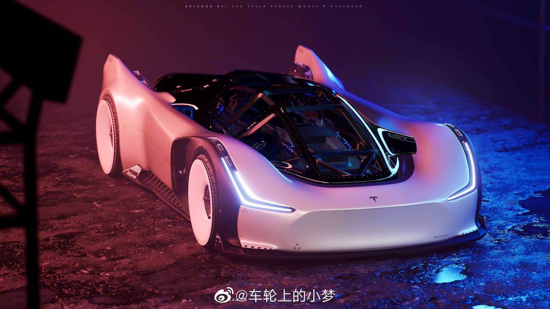 特斯拉tesla spacex model r concept_高清图集_新浪网