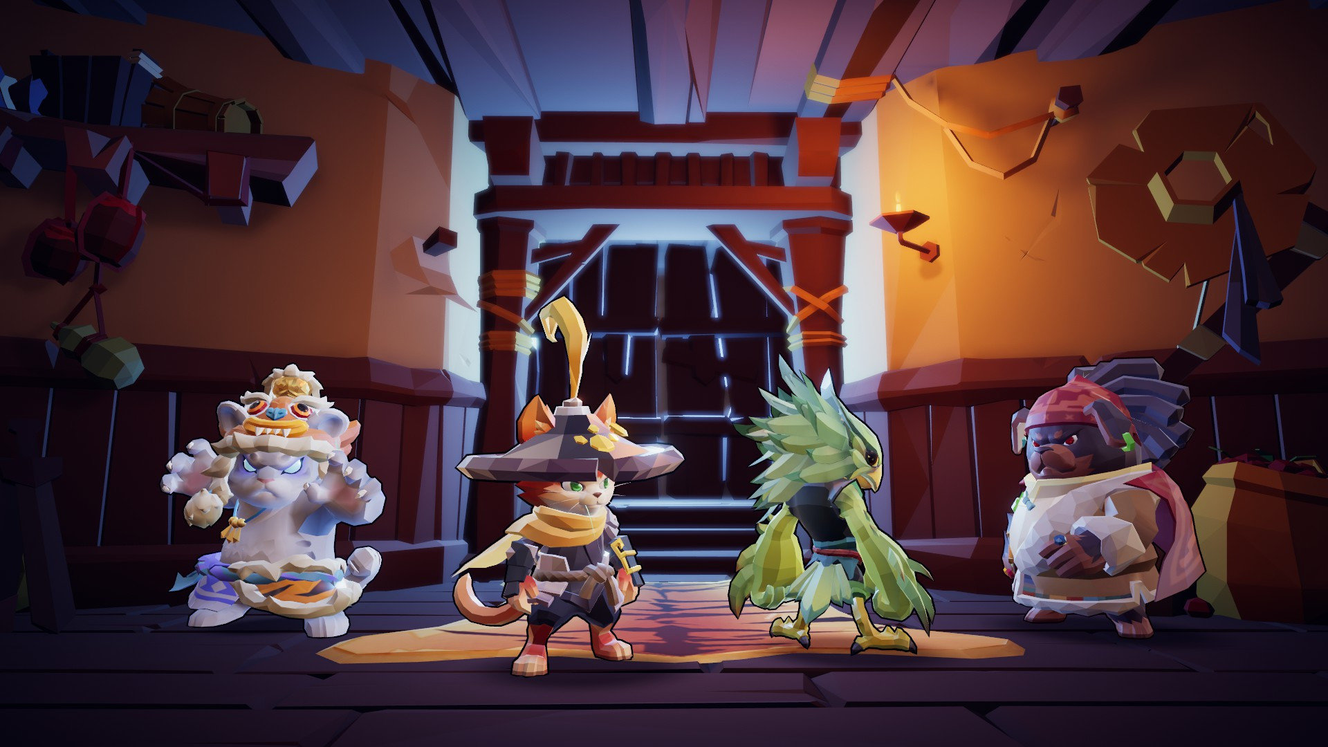 风格化关卡冒险游戏《枪火重生(gunfire reborn)》_高清图集_新浪网