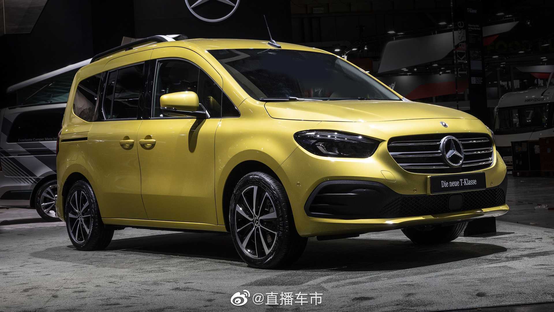 奔驰t-class marco polo 电动露营车亮相