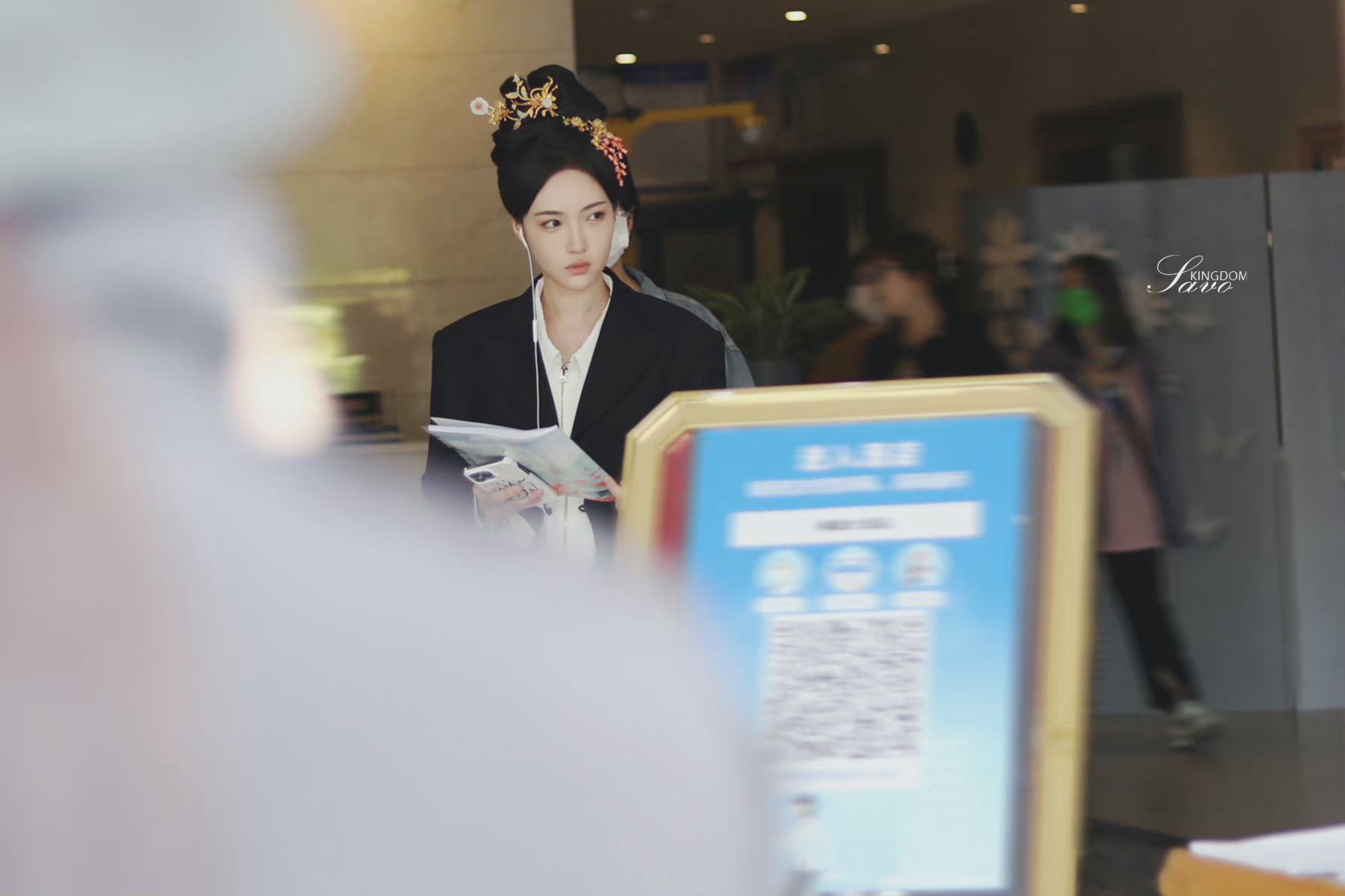 赵嘉敏新剧《乐游原》出妆路透,感觉好精致啊,妹妹古装真的可