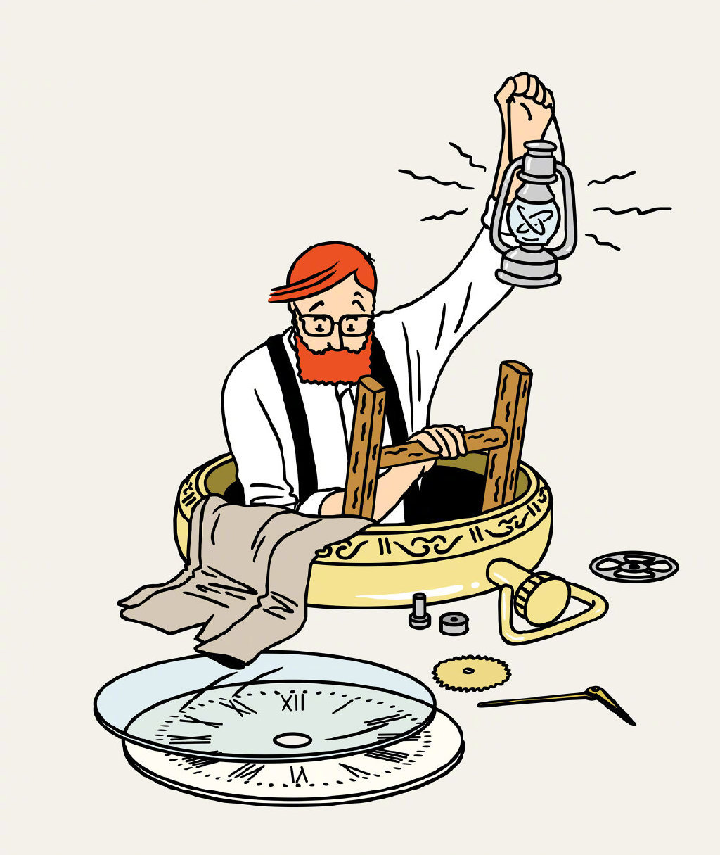 法国插画师 jean-michel tixier 笔下幽默的插画作品,图五极佳!