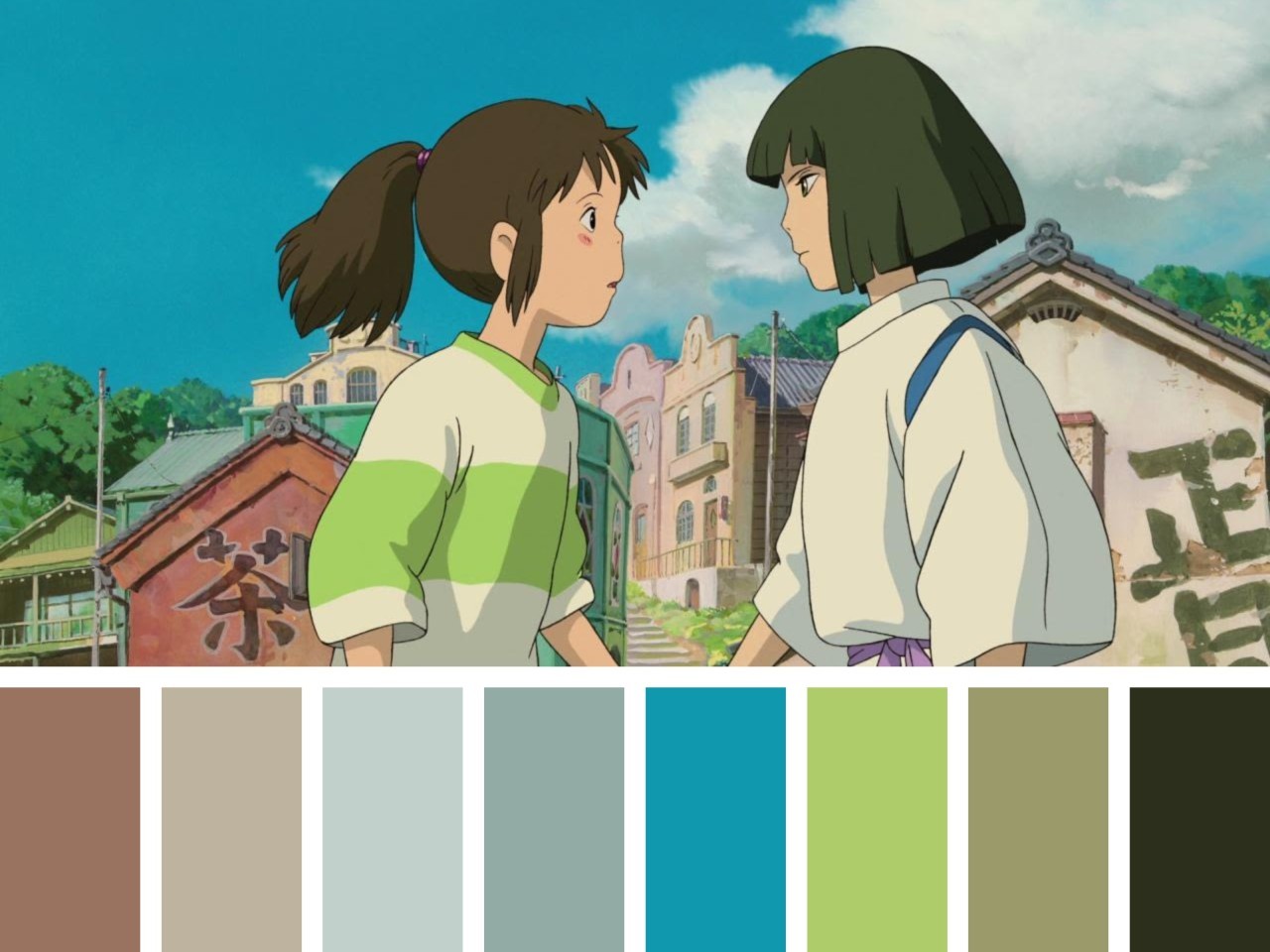 电影配色 | 宫崎骏 作品系列