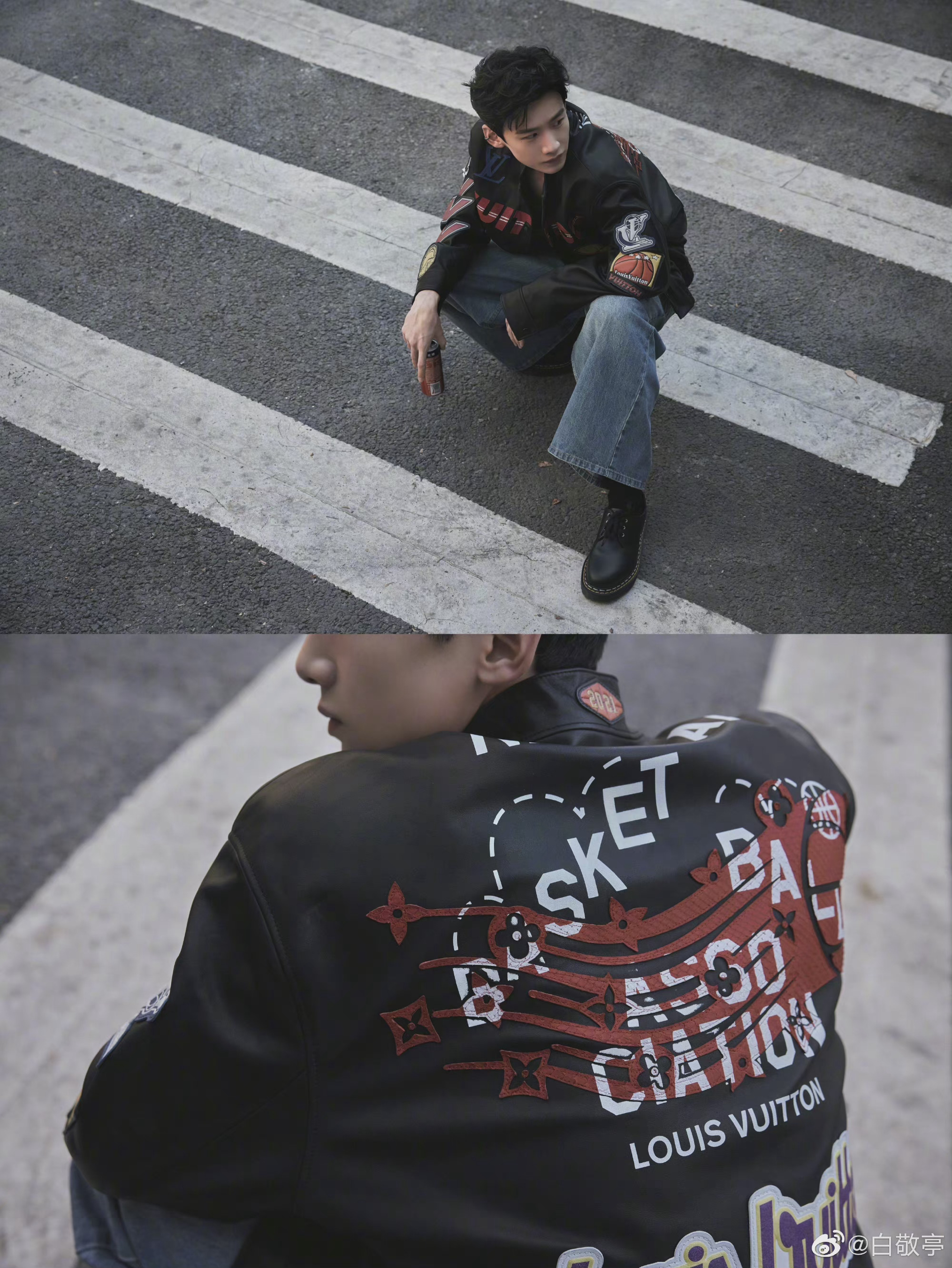 哟这不是王子吗救命白敬亭的腰也太细了吧