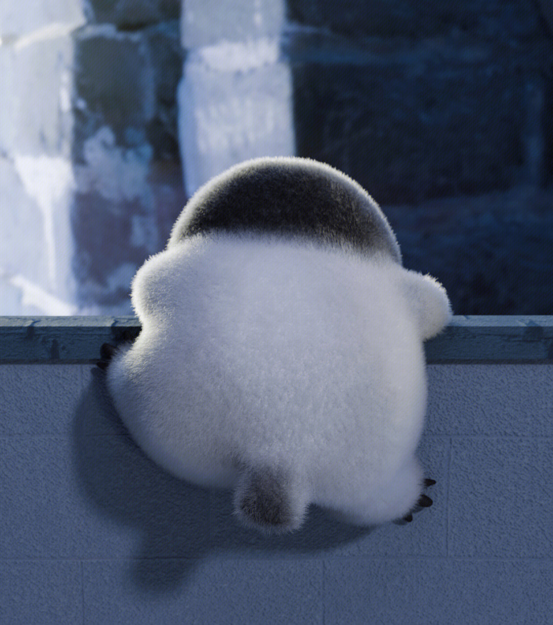 可爱治愈的背影头像