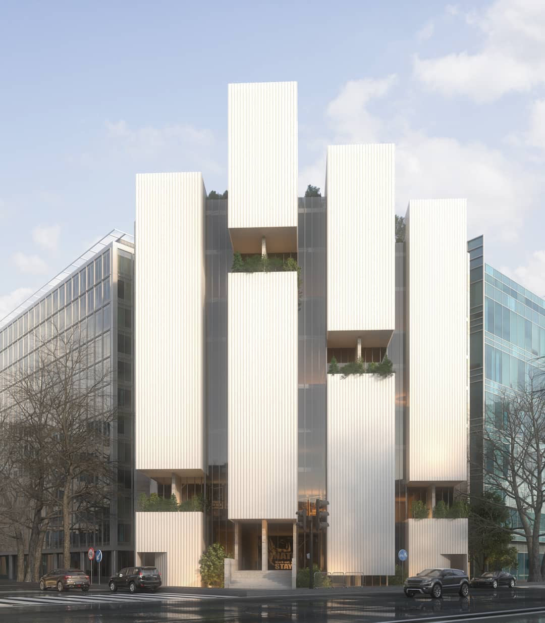 建筑设计,"体块"的组合 … amirail sharifi_高清图集_新浪网