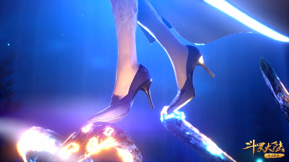 斗罗大陆看到小舞的水晶鞋和腰后比比东和胡列娜突然不香了