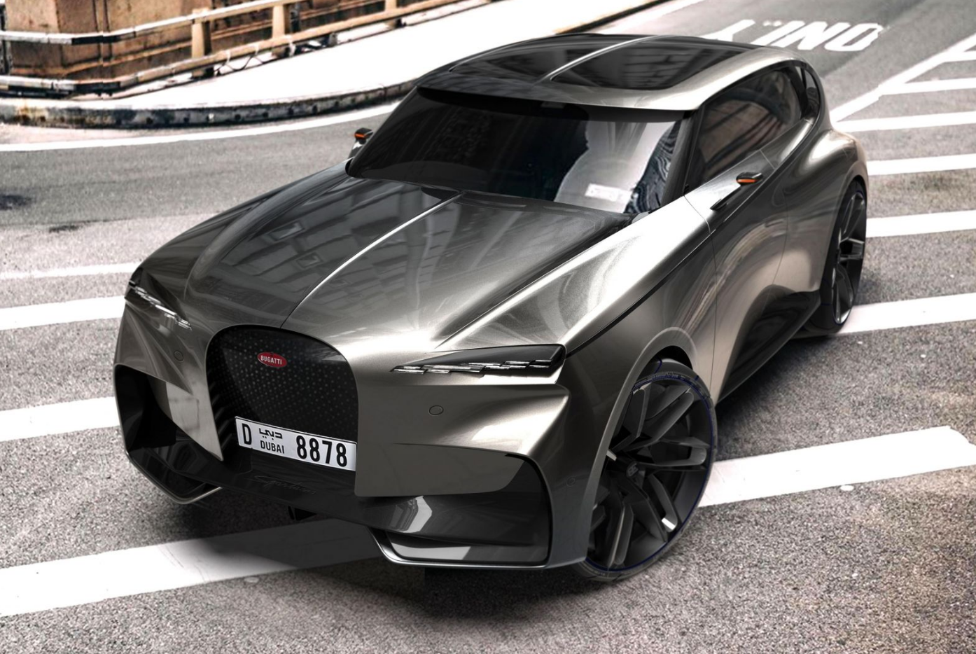 布加迪suv谍照曝光命名斯巴达库里南在它面前毫无气场