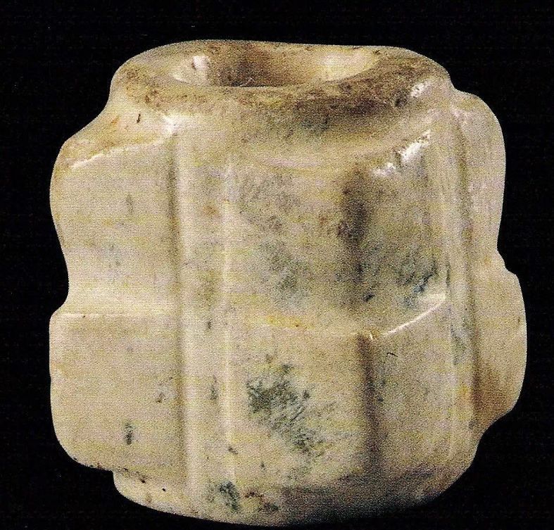 古玉 玉琮 黄玉 唐物 古玩 顶天立地的古代玉琮|纹饰|玉器|良渚文化|规整|兽面_新浪新闻