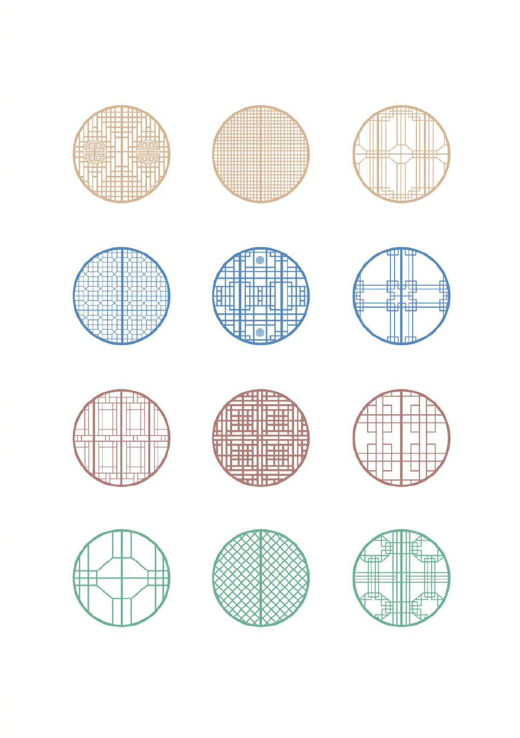 经典的中式纹样__财经头条