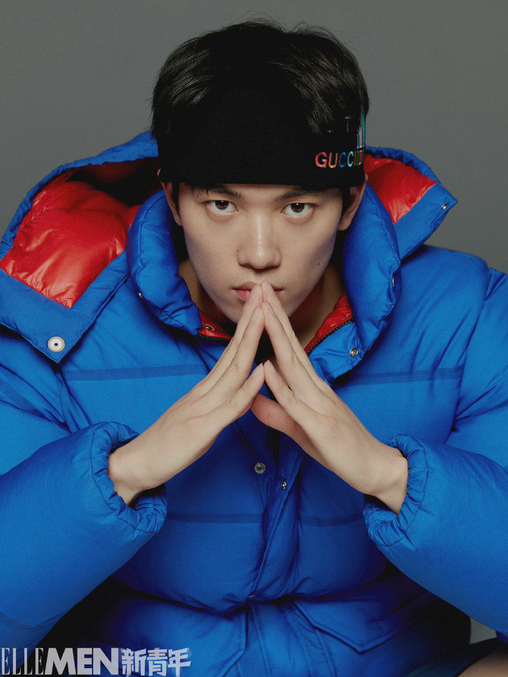 汪顺ellemen新青年 2022春季刊封面人物,穿gucci的运动大男孩~__财经