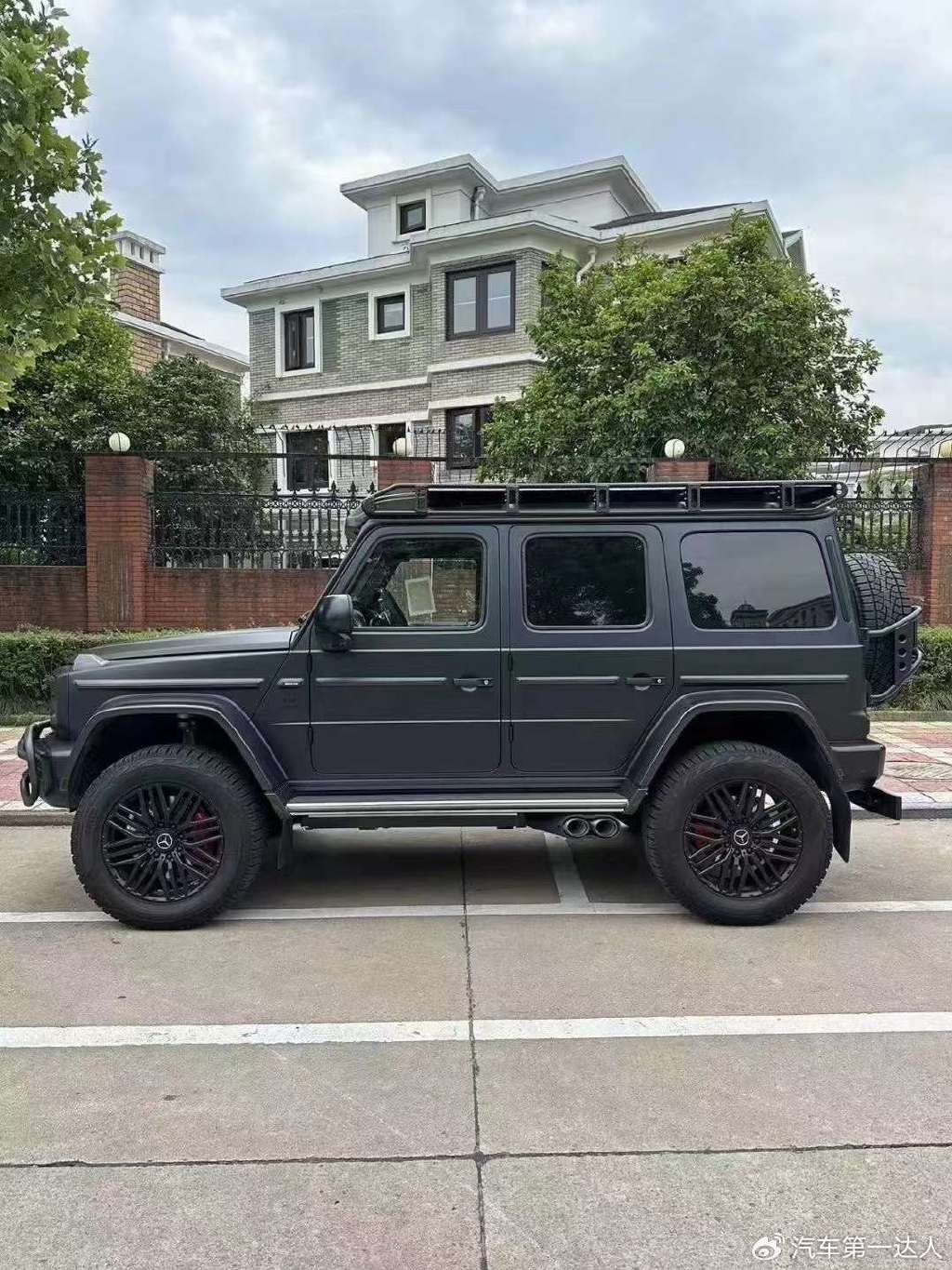 行走的宫殿,奔驰g63 4x4,越野界的天花板